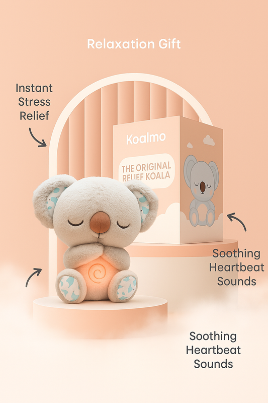 Koalmo™ – Le Compagnon Apaisant pour un Sommeil Doux